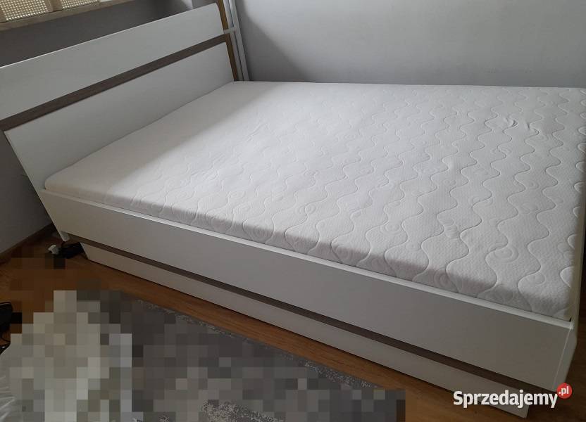Łóżko 140x200 ze stelażemmaterac stan idealny Łóżka Warszawa