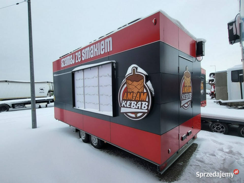 gastronomiczne ZP TRAILERS Poleasingowe Komorniki