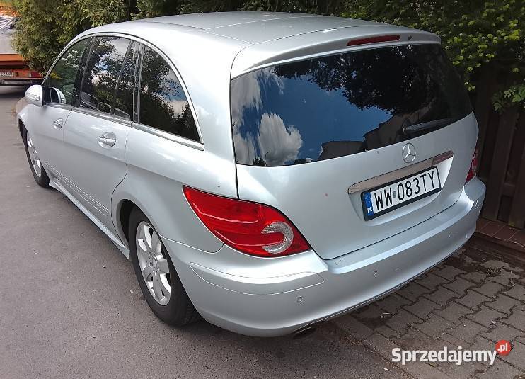 Mercedes R350 4matic Long 6osobowy zamiana benzyna Wrocław sprzedam