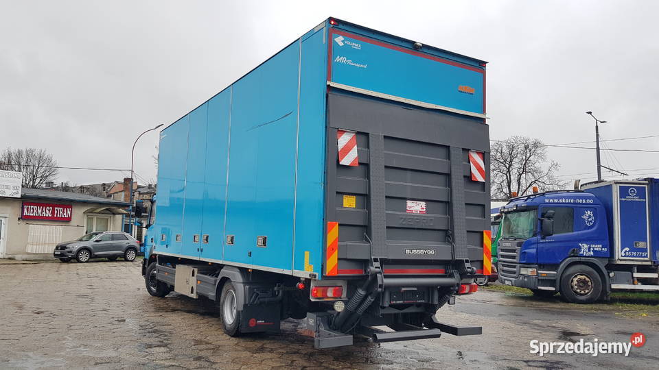 MERCEDES ATEGO 1527 4x2 EURO6 KONTENER IZOTERMA śląskie Częstochowa