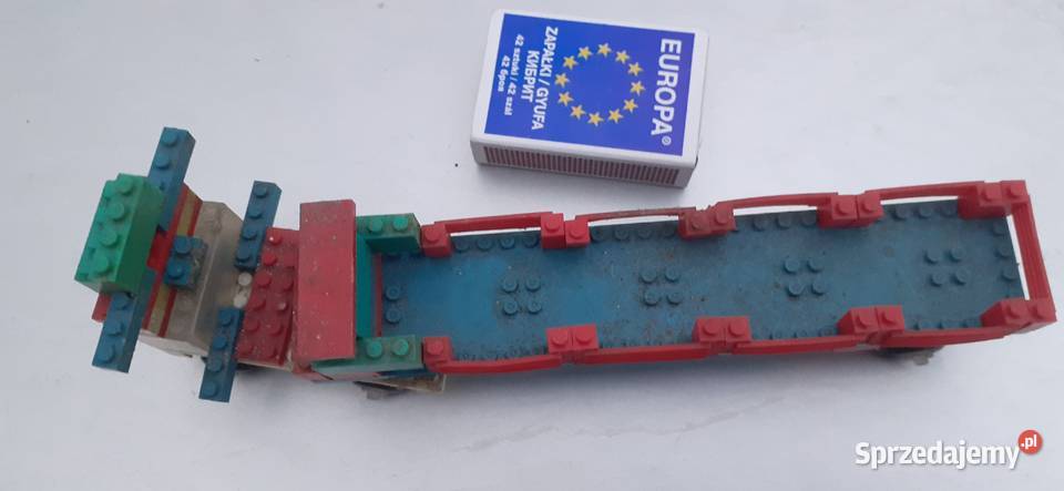 Retro klocki polskiepodróba Legopamiątka PRL Tuszkowo