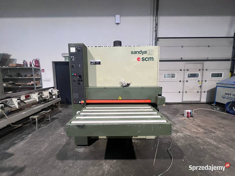 Szlifierka szerokotaśmowa SCM Sandya 10 RCS Biznes i Przemysł Juszczyn