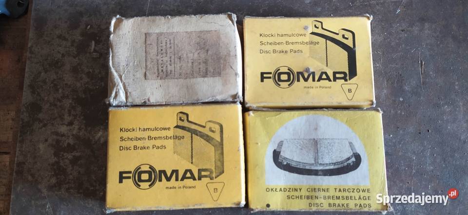 Klocki hamulcowe Fiat 125p Polonez osobowe Brzeźnica Leśna
