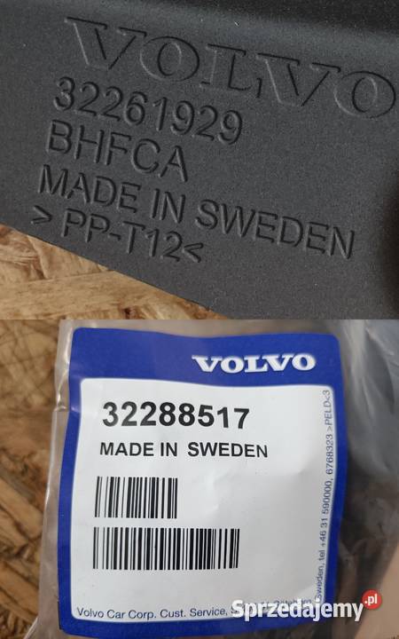 VOLVO XC60 II LISTWA BŁOTNIKA CHLAPACZ PRAWY TYŁ Części samochodowe Pleszew sprzedam