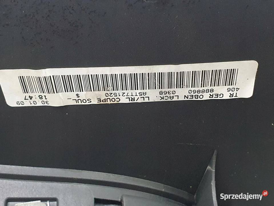 TUNEL ŚRODKOWY AUDI TT 8J0863245 osobowe Sprężyny gazowe wielkopolskie