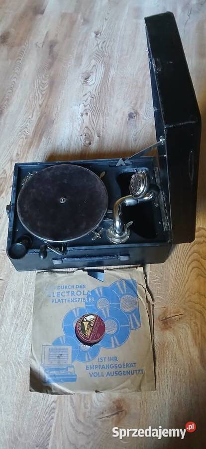 POLSKI gramofon walizkowy Muza małopolskie