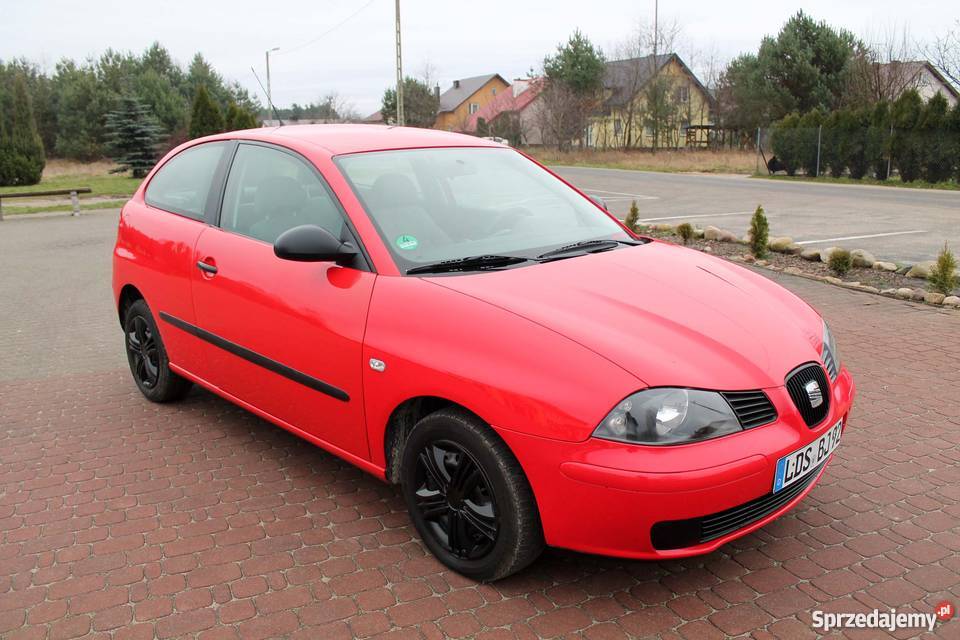 Seat Ibiza 2003 Klima Elektryka z Niemiec Opony poduszka powietrzna Kluki