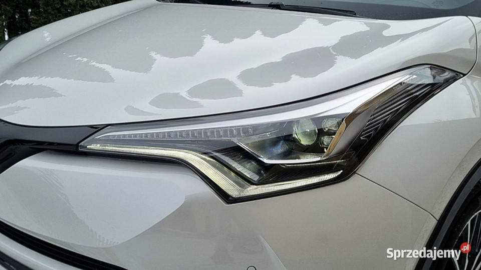 Toyota CHR Hybrid Nowa Półskóry Led GWARANCJA gniazdo USB mazowieckie Płońsk