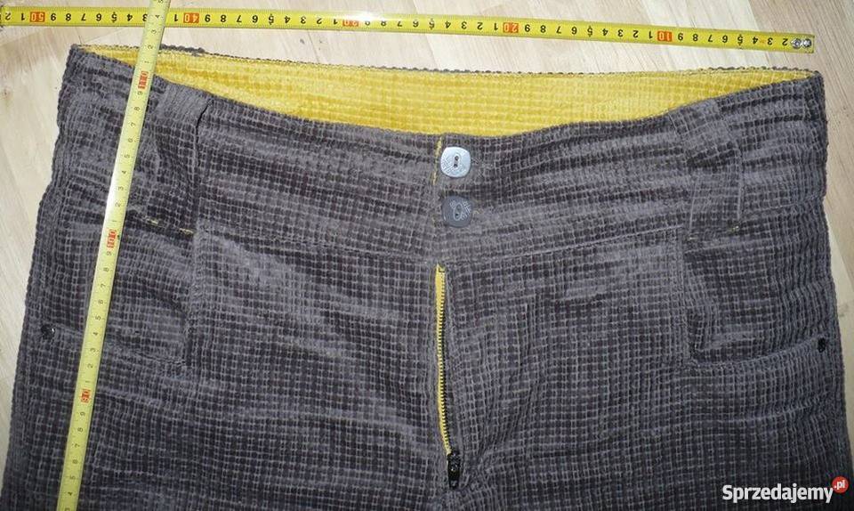 NOWE Top Secret XL spodnie 96110 sztruks Złotów