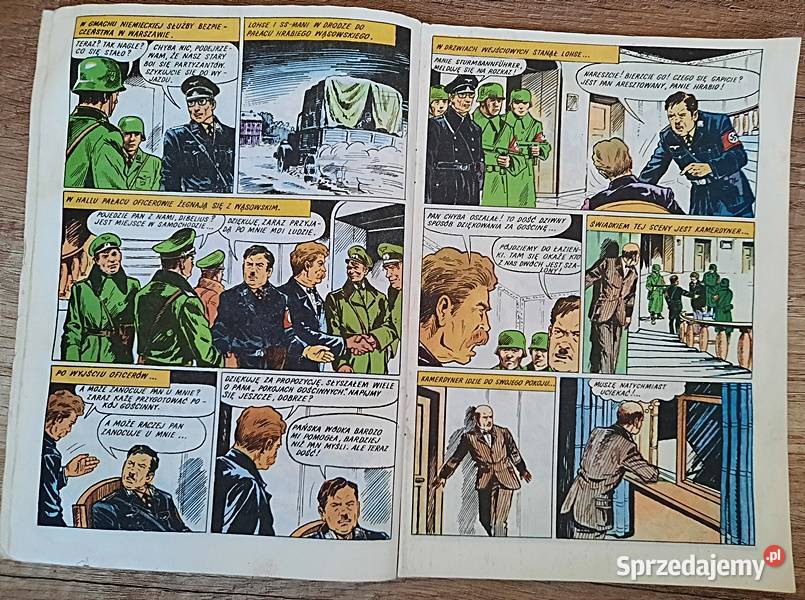 Kapitan Klos 14 Żelazny krzyż wydanie II 1986 r Komiksy Ostrów Wielkopolski