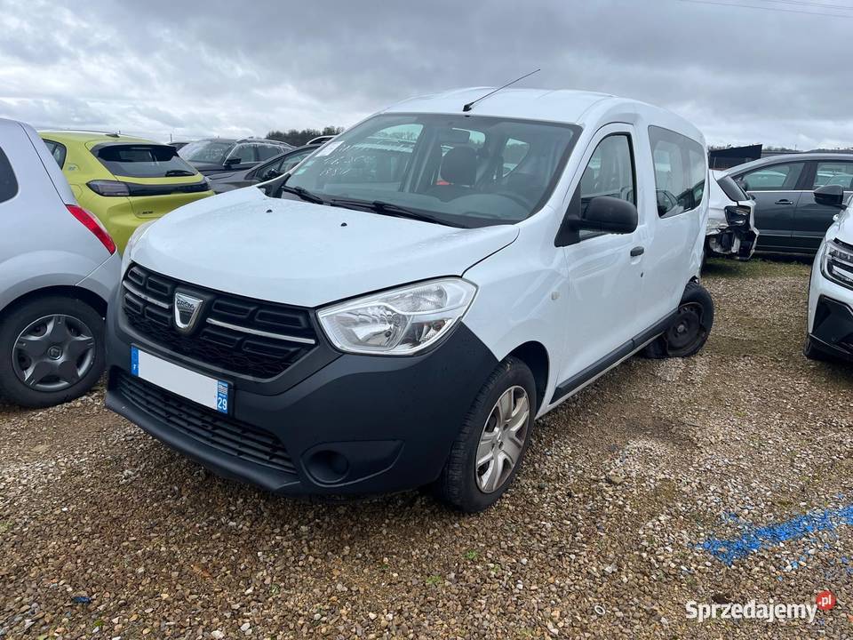 DACIA Dokker 16 SCe 100 Silver Line EN567 Rok produkcji 2017 Wrocław sprzedam