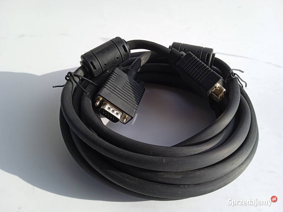 Kabel monitorowy VGA HD15MHD15M INCORE 50m z Pozostałe Elektronika