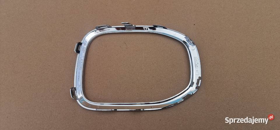 VW TCROSS RAMKA CHROM ZDERZAKA HALOGEN LEWA Bieleń