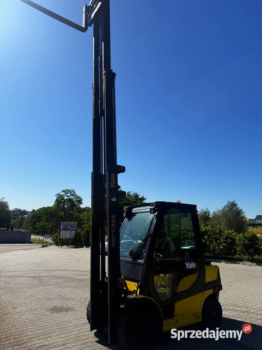 wózek widłowy YALE GLP30 3000 kabina TRIPLEX 59m Yale Działoszyn