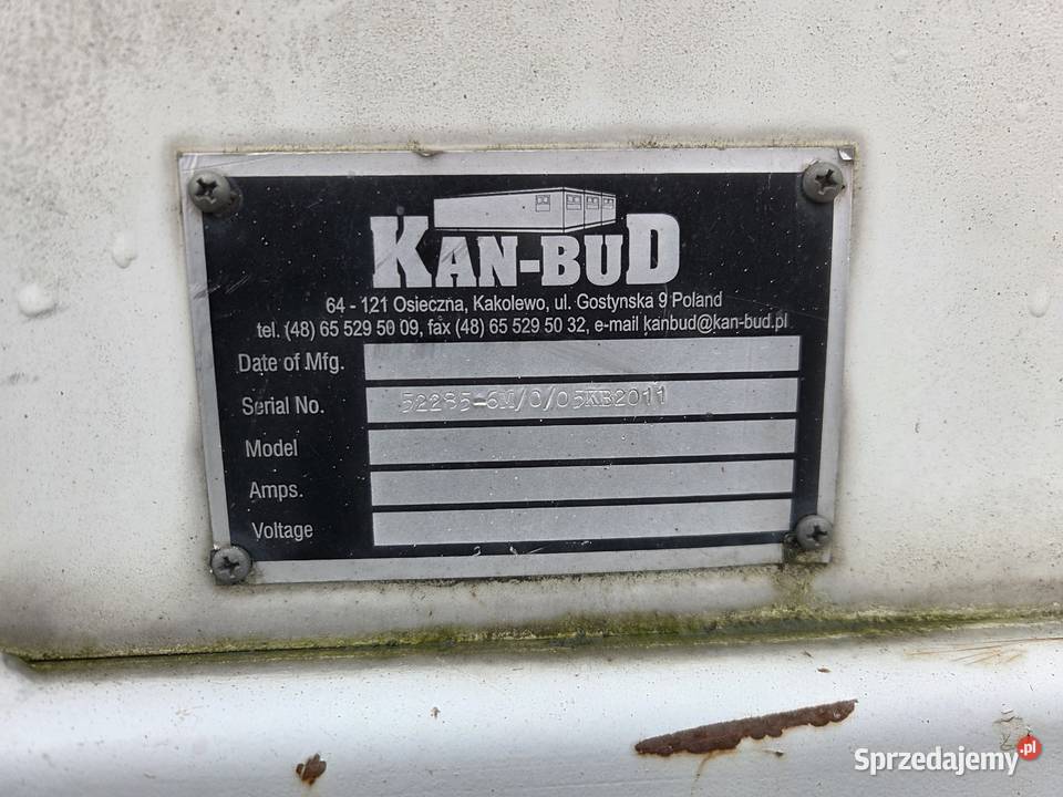 Kotłownia kontenerowa 116kW na olej opałowy gaz Warszawa