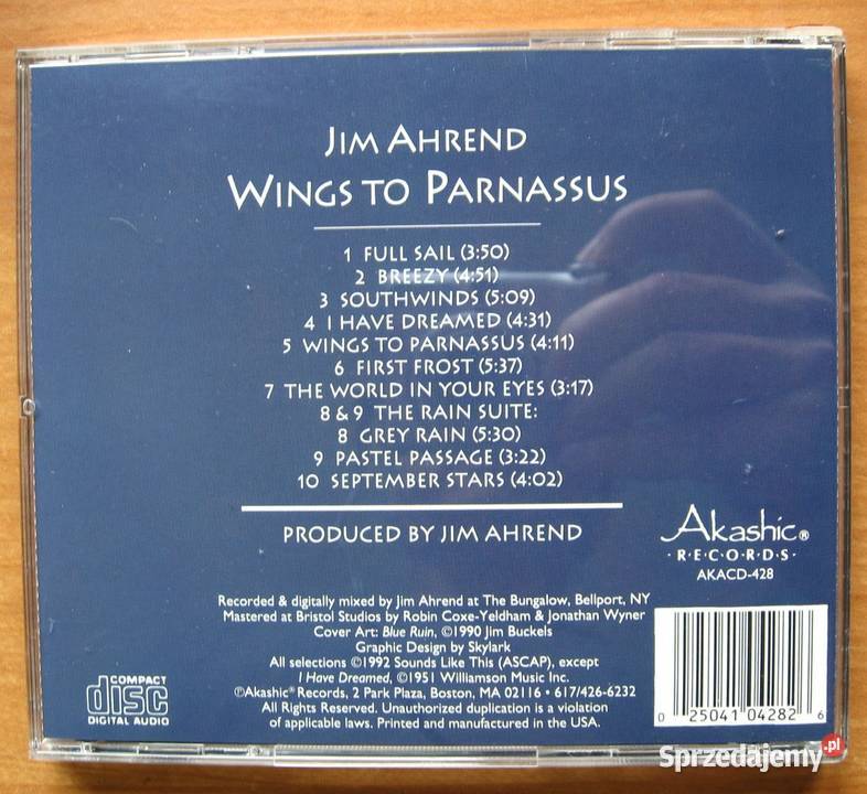 Jim Ahrend Wings to Parnassus Kępice