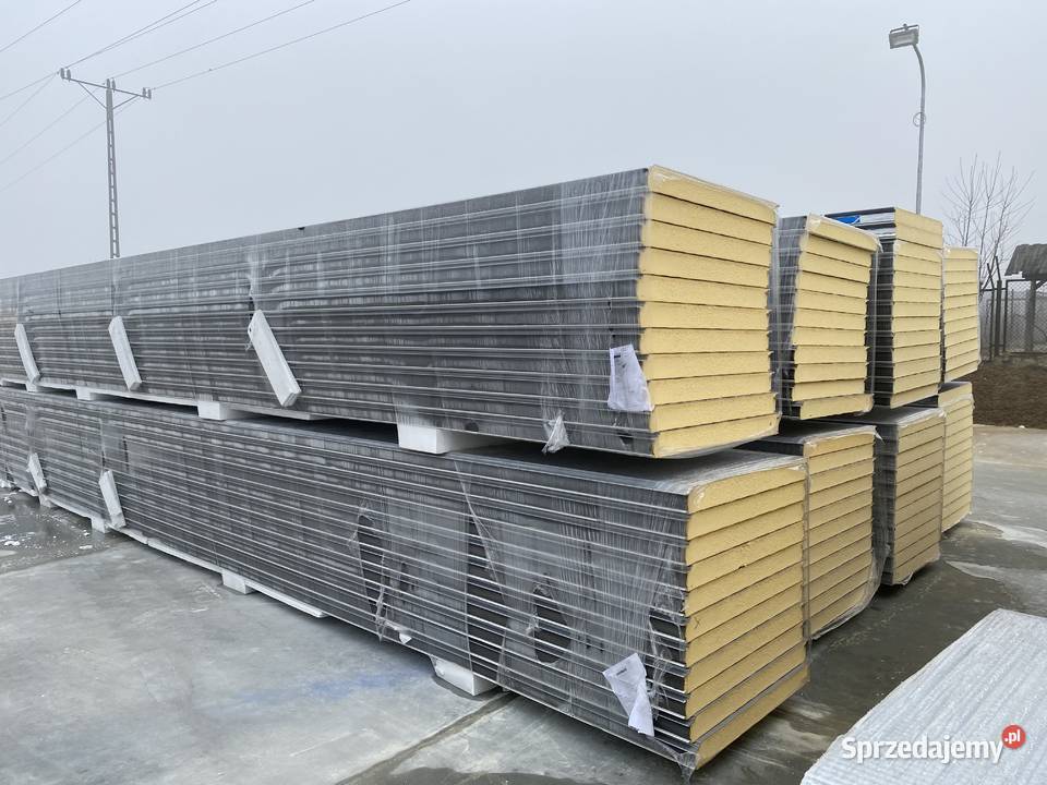 Sprzedaz płyt warstwowych PIR wełna minerałna