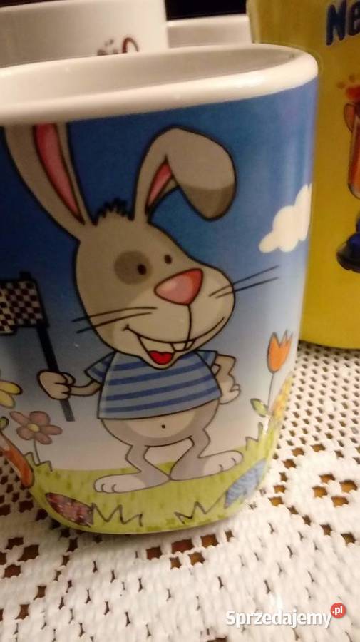 Kubki z motywem dziecięcym porcelanowe