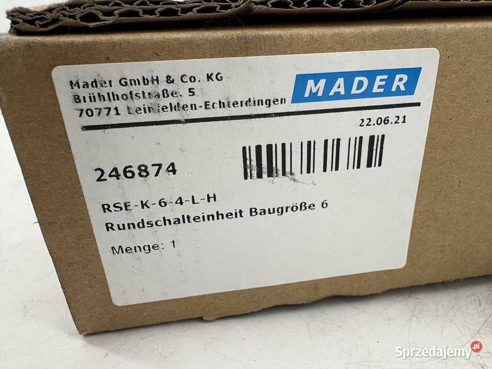 Mader 246874 RSEK64LH Rotary unit