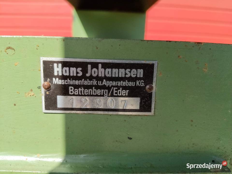 Szlifierka długotaśmowa Johannsen Wejherowo