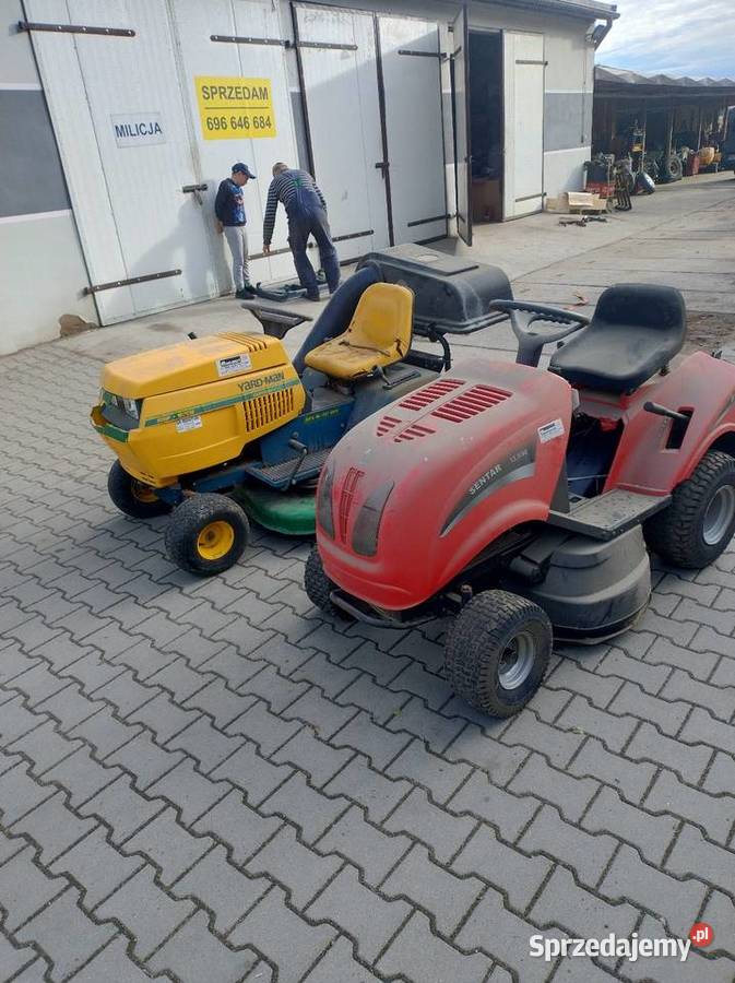 Dwa traktorki do trawy Przasnysz