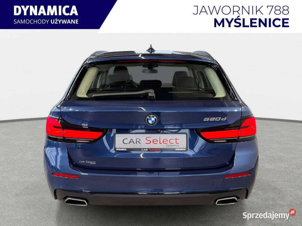 BMW 520 VAT 23 d Touring mHEV 190 automat 2021 r Myślenice
