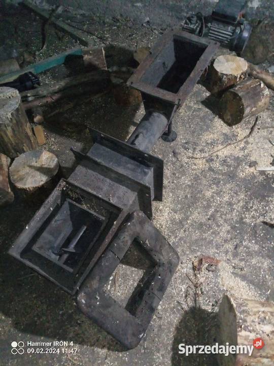 Podajnik ślimakowy do pieca DOMER Kotły i Piece CO Ogrzewanie Grudziądz sprzedam