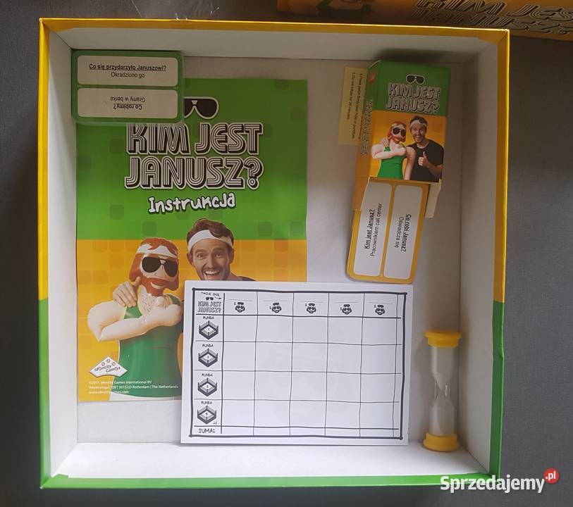 Gra kalambury Trefl Kim jest Janusz małopolskie Kraków