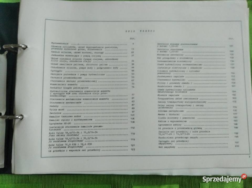 Katalog Normy Ursus 912 914 1012 1014 1222 1224 Lublin