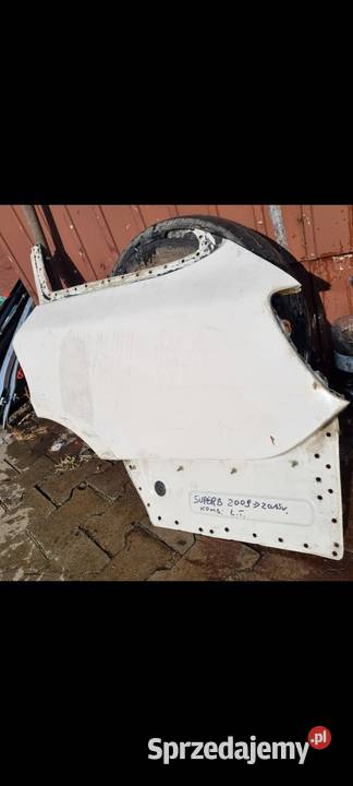 Skoda Superb 3 Kombi Błotnik Lewy Tył Tylny Rok produkcji 2013 Skawina