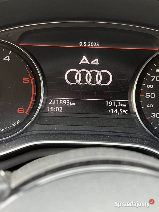 Audi A4 B9 20 Tdo Motoryzacja mazowieckie Wyśmierzyce sprzedam