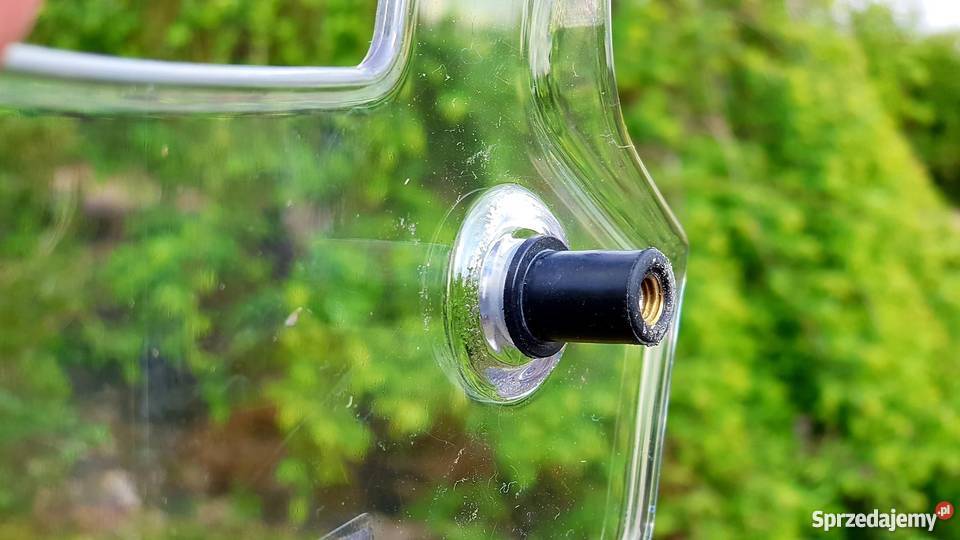 Śruby tuleje podkładki do szyby czarne srebrne Piątkowiec