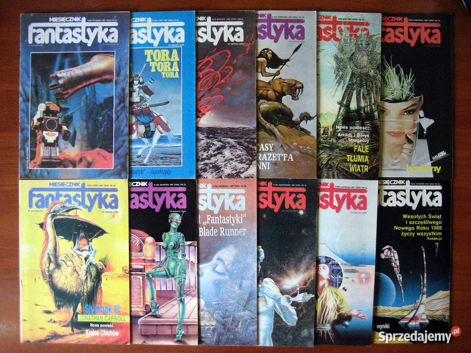 Miesięcznik Fantastyka Nowa Fantastyka roczniki Kielce