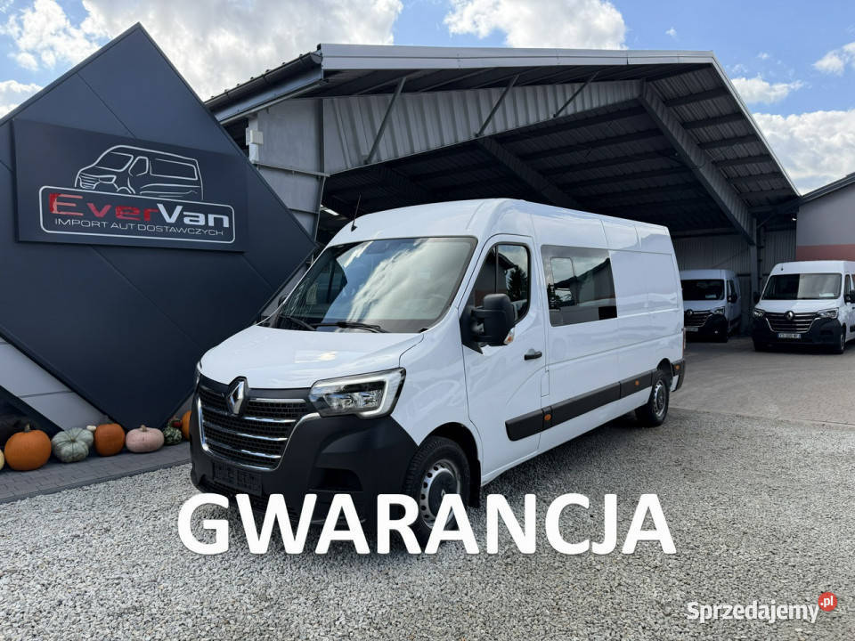 Renault Master L3H2 7 osobowy brygadówka doka mazowieckie Warszawa