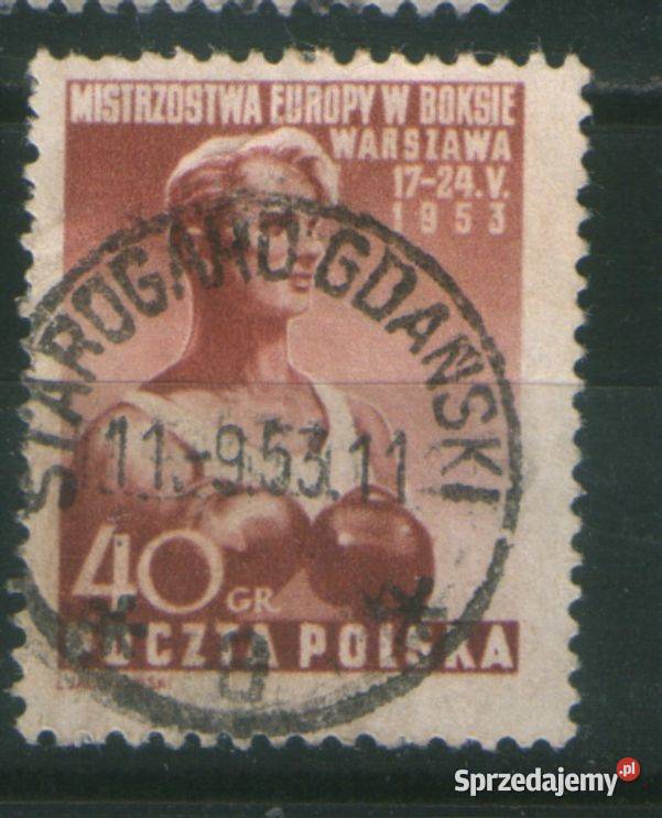 Zn Fi 664 kas 1953 Stargard Gdański Filatelistyka śląskie Gliwice