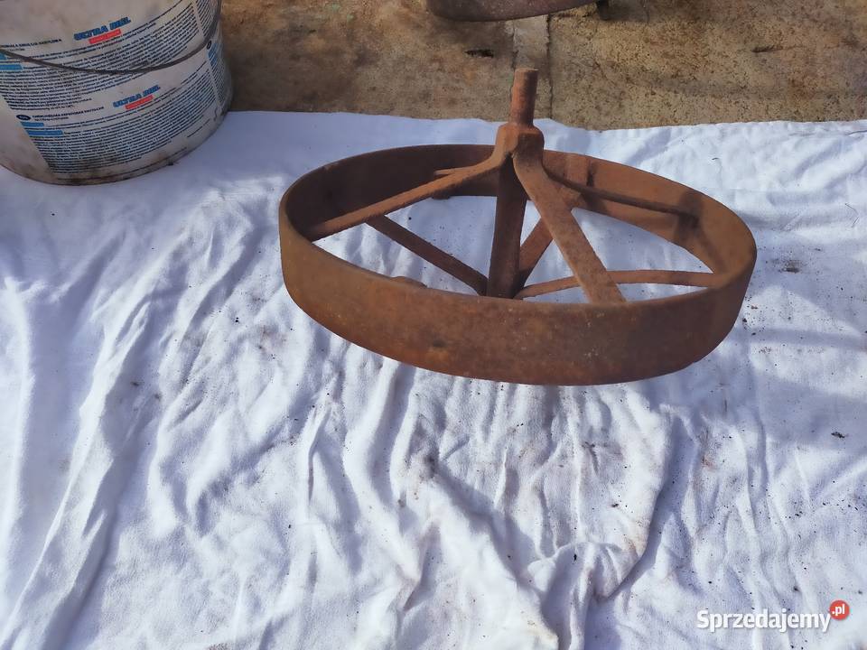 Stare metalowe koło taczki zachodniopomorskie sprzedam