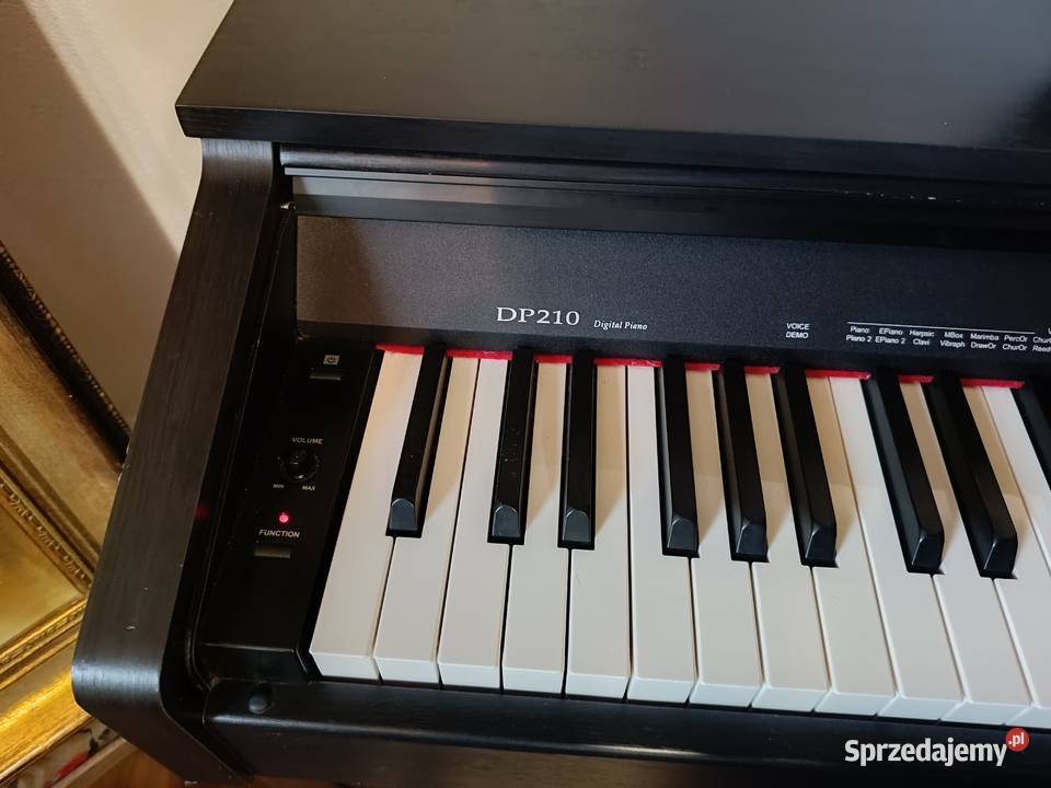 Pianino cyfrowe Classic DP210 z krzesełkiem Lipno