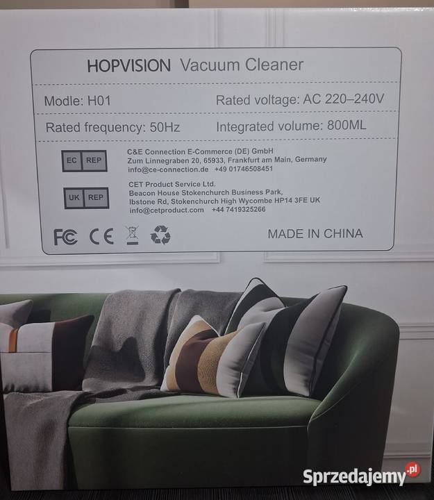 Hopvision H01 ultralekki odkurzacz przewodowy Częstochowa