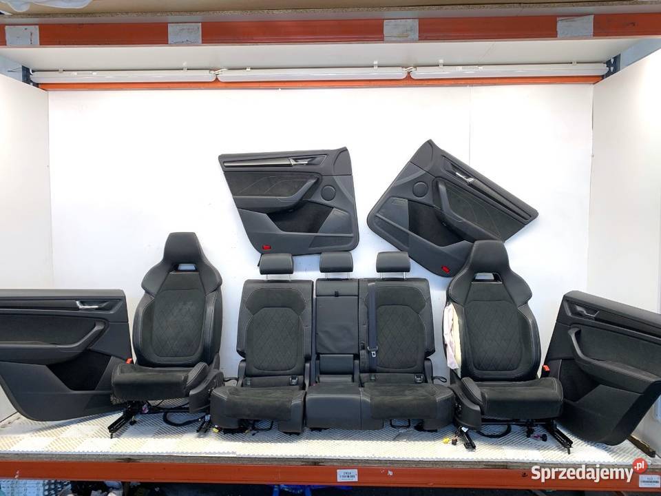 FOTELE KANAPA BOCZKI KOMPLET SKODA KODIAQ SUV