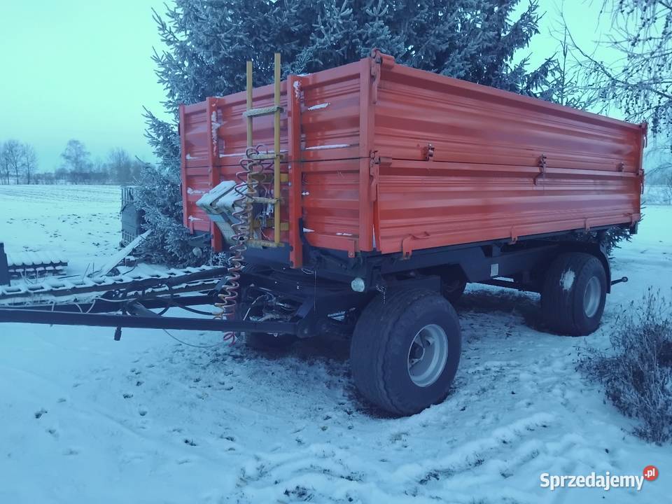 Przyczepa wywrotka 6 t nieuszkodzony Napole sprzedam