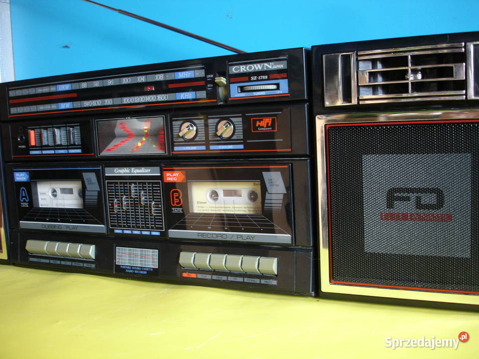 Radiomagnetofon CROWN SZ1788 Zielona Góra
