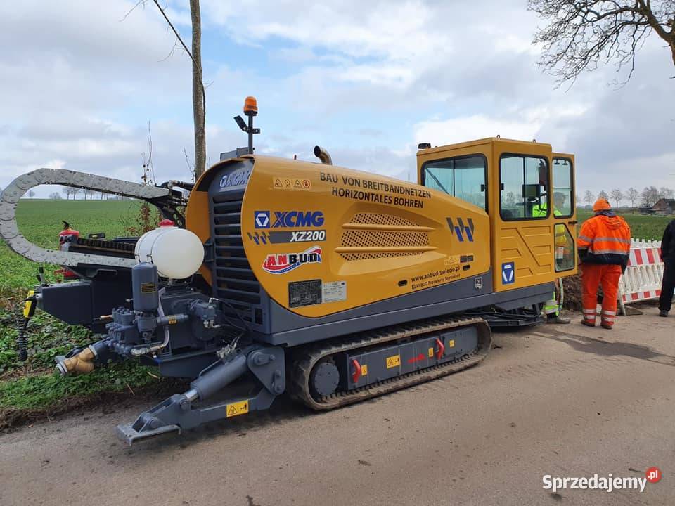 Wiertnica XCMG XZ230 przewierty sterowane Katowice