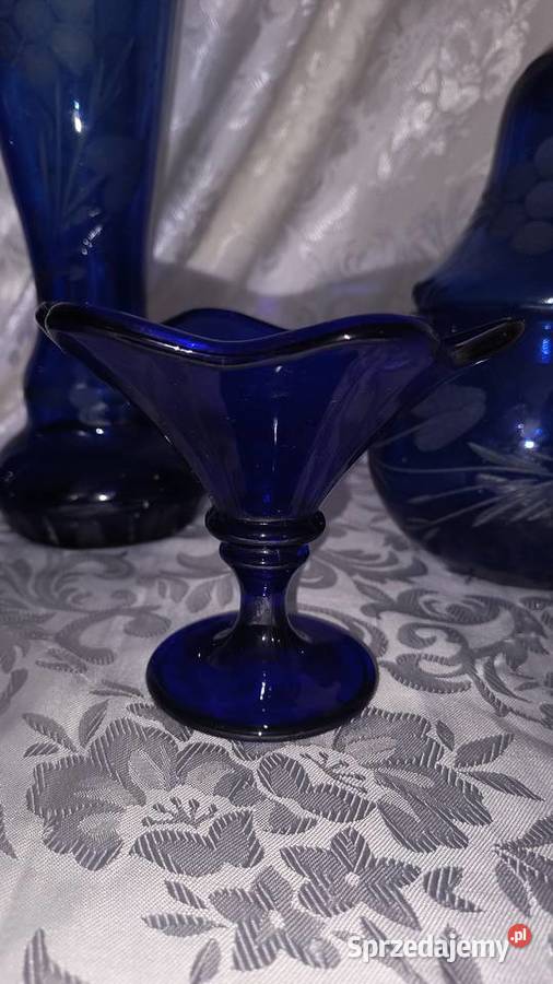 szkło niebieskie okazja Chorzew