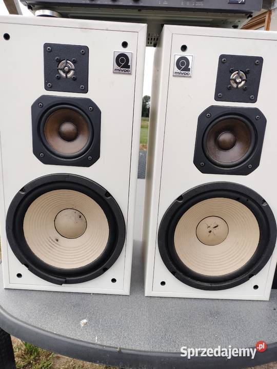 Sprzedam głośniki mivoc widoczne na zdjęciach Skulsk