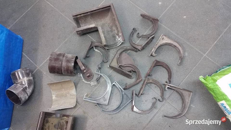 Orynnowanie haki złączki do rynien różne Łódź