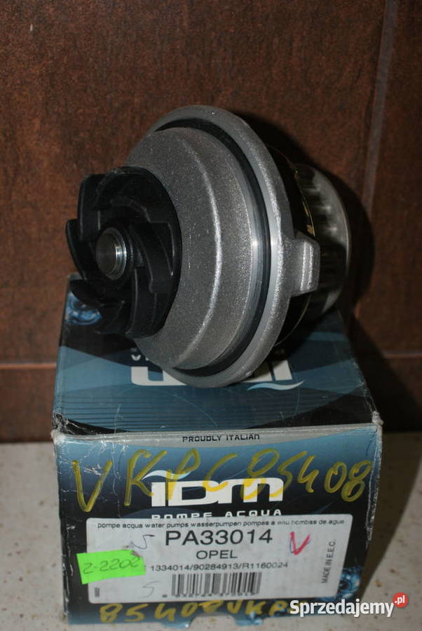 1334014 VKPC 85408 SKF POMPA WODY OPEL VAUXHALL