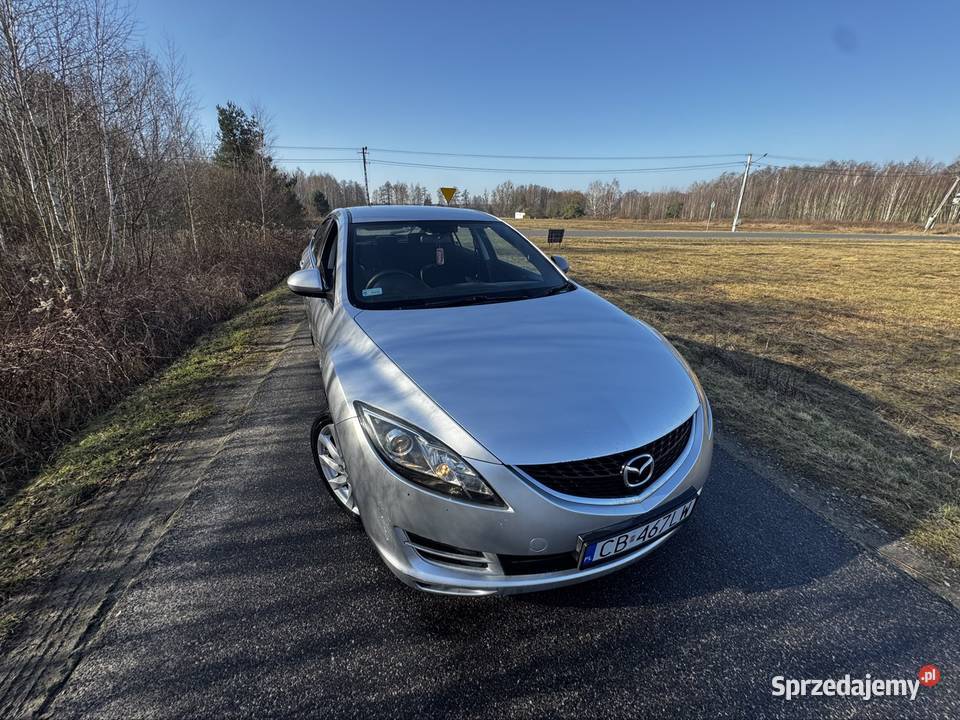 Mazda 6 22 disel zarejestrowany anglik lakier metallic Żyrardów