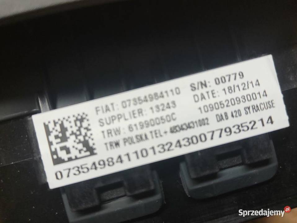Poduszka Airbag Kierowcy Ford Ka Mk2 RU8 0816 Pleszew