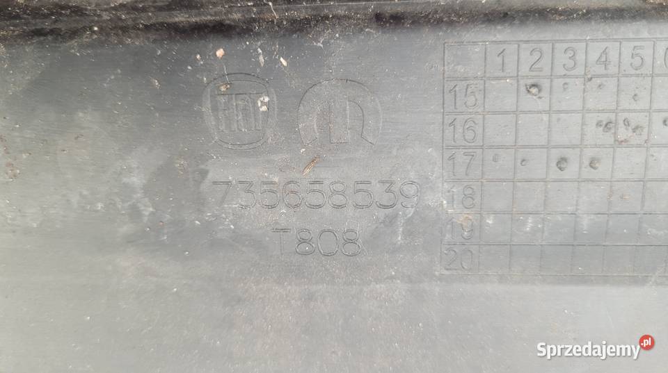 FIAT TIPO II SEDAN DOKŁADKA ZDERZAKA TYLNEGO Ruda Śląska