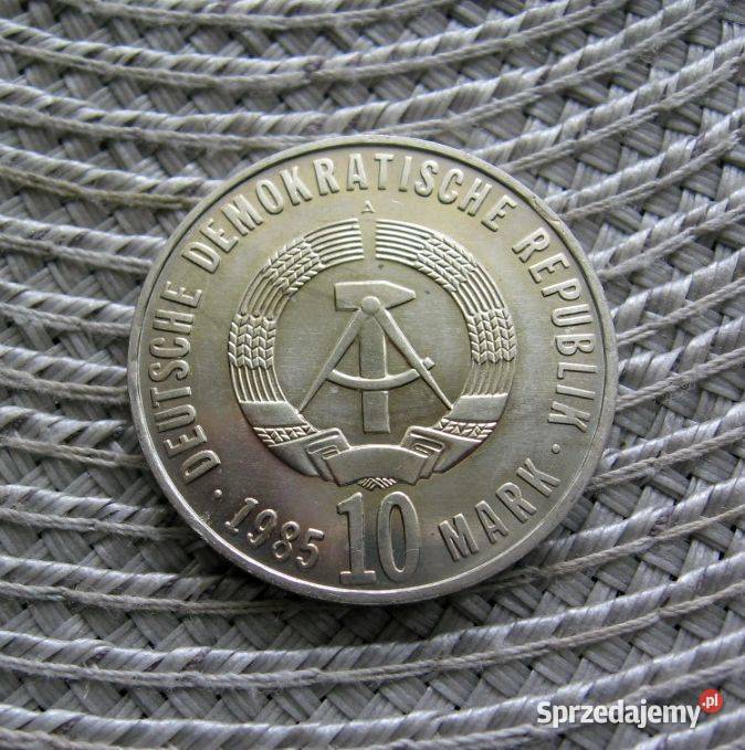 DDR 10 Mark 1985r A Mennicza Zwycięstwo wielkopolskie Kalisz